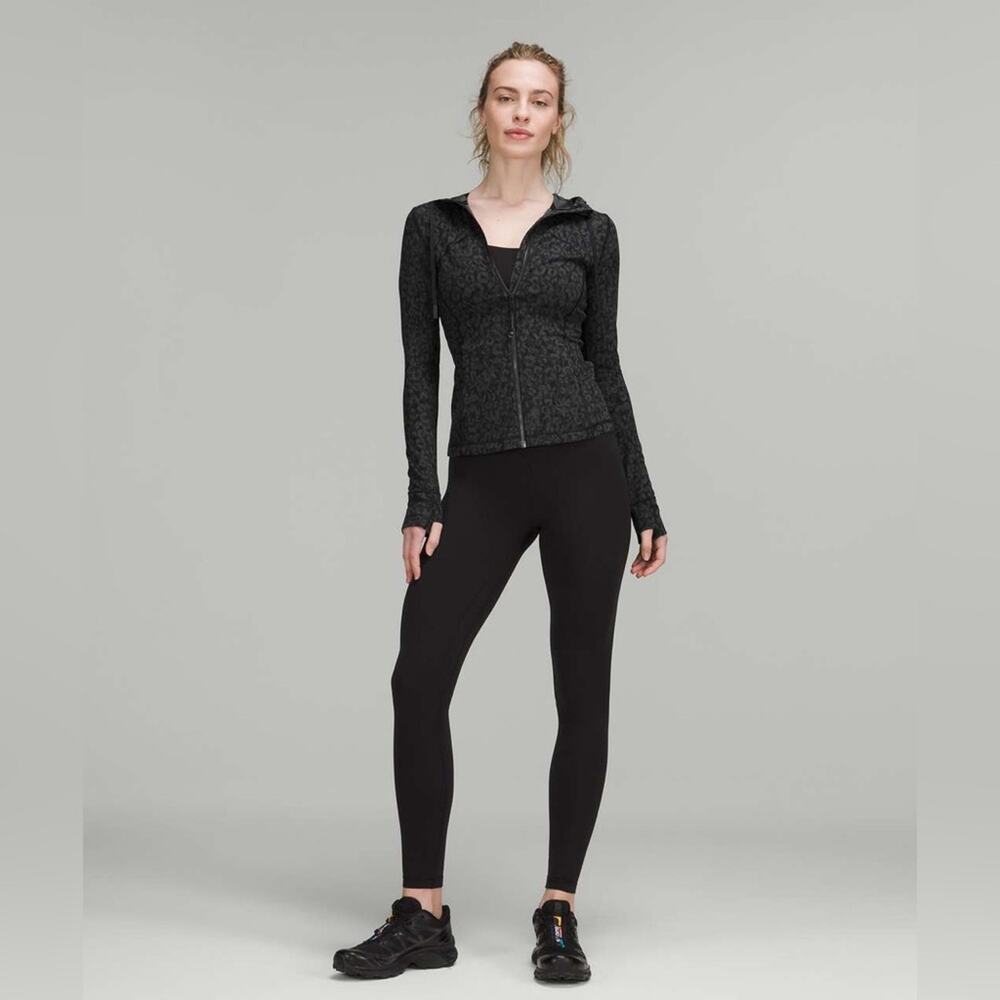 Lululemon Hooded Define Jacket *Nulu Intertwined Camo Deep Coal Multi